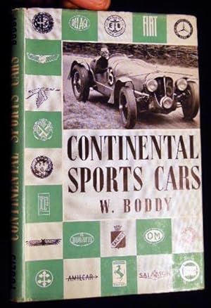 Bild des Verkufers fr Continental Sports Cars zum Verkauf von Certain Books, ABAA