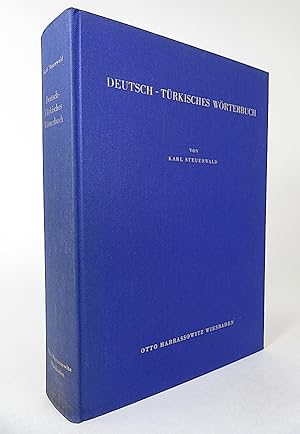 Deutsch-Türkisches Wörterbuch. Almanca - Türkçe Sözlük.