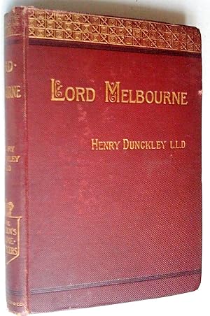 Imagen del vendedor de Lord melbourne, second edition a la venta por Livresse