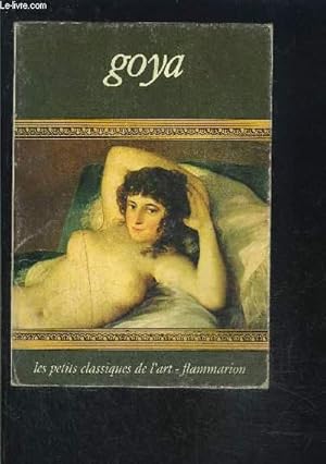 Bild des Verkufers fr GOYA zum Verkauf von Le-Livre