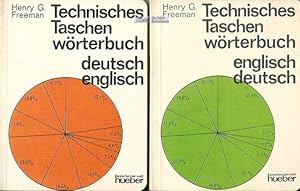 Technisches Taschenwörterbuch Band deutsch - englisch + Band englisch - deutsch