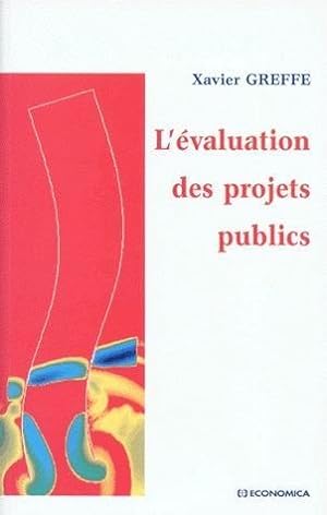 Image du vendeur pour L'valuation des projets publics mis en vente par Chapitre.com : livres et presse ancienne