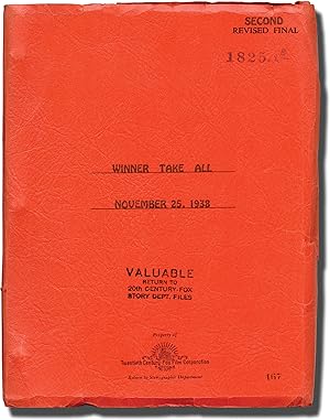 Imagen del vendedor de Winner Take All (Original screenplay for the 1939 film) a la venta por Royal Books, Inc., ABAA