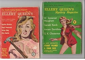 Ellery Queen's Mystery Magazine : No. 142. April, 1959. & No. 145 July, 1959