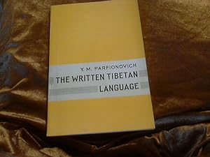The Written Tibetan Language