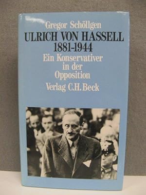Seller image for Ulrich Von Hassell, 1881-1944 for sale by PsychoBabel & Skoob Books