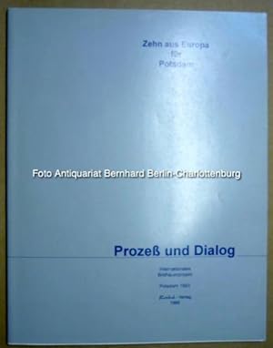 Imagen del vendedor de Zehn aus Europa fr Potsdam. Prozess und Dialog, internationales Bildhauerprojekt, Potsdam 1993 a la venta por Antiquariat Bernhard