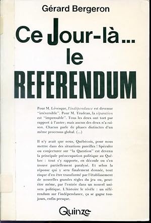 Imagen del vendedor de Ce Jour-l le referendum a la venta por Librairie Le Nord