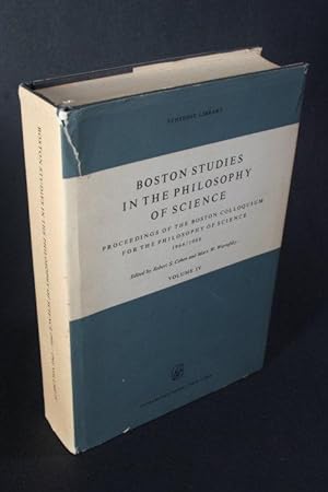 Bild des Verkufers fr Boston Colloquium for the Philosophy of Science (1966/1968). Proceedings. zum Verkauf von Steven Wolfe Books