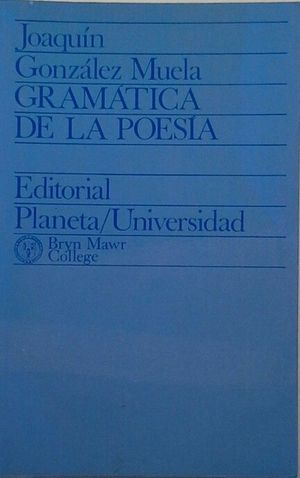 GRAMATICA DE LA POESÍA