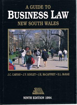 A Guide To Business Law New South Wales