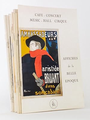 Imagen del vendedor de (Lot de 27 catalogues de ventes aux enchres d'affiches, de 1978  1991) Affiches de la Belle poque (Drouot Rive Gauche, 17 mai 1978) ; Le chat noir - Aristide Bruant - Les journaux humoristiques - Montmartre (Drouot Rive Gauche, 29 novembre 1978) ; affiches publicitaires de la Belle poque (Drouot Rive Gauche, 2 avril 1979) ; la chanson et le music-hall de 1920  1950 ( Drouot, 18 juin 1979) ; panorama des spectacles, 1890-1950 (Drouot, 1er fvrier 1980) ; Affiches de collection (Mes Paul et Jacques Martin, Versailles, 15 novembre 1980) ; Affiches de collection (Me Joanny, Albi, 5 juillet 1981) ; Affiches de collection (Drouot, 14 mai 1982) ; affiches anciennes et modernes (Darmancier & Heitz, Bourges, 22 juin 1985) ; affiches de collection "Le Cirque" (Louviers, 8 dcembre 1985) ; l'affiche, miroir de la Belle poque (Drouot, 3 mars 1986) ; affiches anciennes de collection (Drouot, 10 octobre 1986) ; spectacles  l'affiche (Drouot, 12 mars 1987) ; affiches de collection, De la Belle a la venta por Librairie du Cardinal