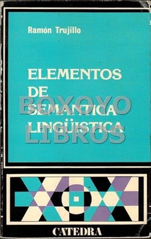 Seller image for Elementos de semntica lingstica for sale by Boxoyo Libros S.L.