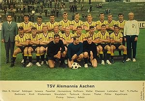 Mannschaftskarte TSV Alemannia Aachen,