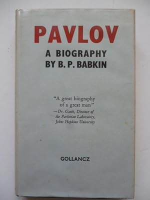 Seller image for Pavlov A Biography for sale by Roger Collicott Books
