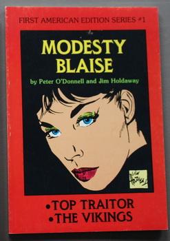 Immagine del venditore per MODESTY BLAISE - "Top Traitor" // "The Vikings". (First American Edition Series #1 = Book One). venduto da Comic World