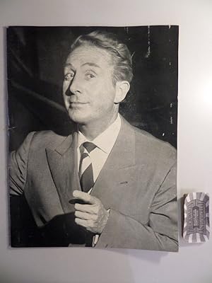 Charles Trenet: Programmheft zur Tour 1961. (Theatre de L'Etoile).