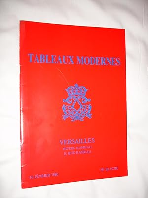 Tableaux Modernes 16 February 1986