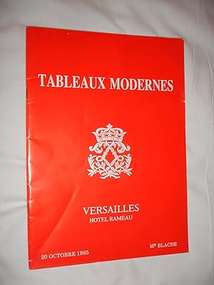 Tableaux Modernes 20 October 1985