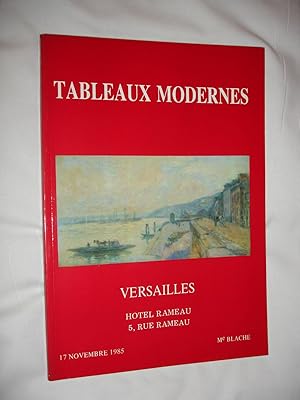 Tableaux Modernes 17 November 1985