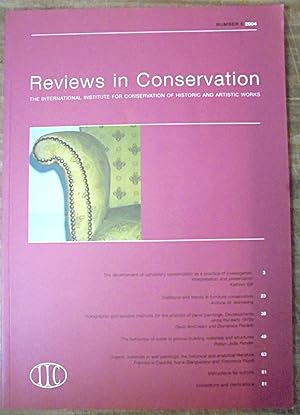 Seller image for Reviews in Conservation the International Institute for Conservation of Historic and Artistic Works, Number. 5, 2004 for sale by Mullen Books, ABAA