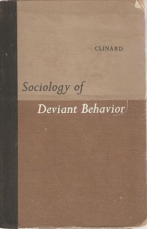 Seller image for Sociology of Deviant Behavior for sale by Snookerybooks