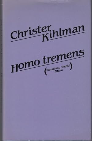 Image du vendeur pour Homo tremens (= Sammlung Trajekt, 19) mis en vente par Graphem. Kunst- und Buchantiquariat