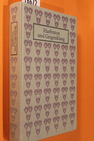 Seller image for Harfenton und Geigenklang. Erzhlungen der deutschen Romantik for sale by Antiquariat Tintentraum