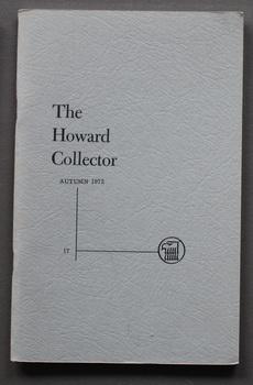 Imagen del vendedor de THE HOWARD COLLECTOR (Volume 3 #5, or Whole #17 - Autumn 1972); With; "Spanish Gold on devil, part 1"; "Roads"; "The bar by the Side of the Road"; "Harvest"; "On With the Play" a la venta por Comic World