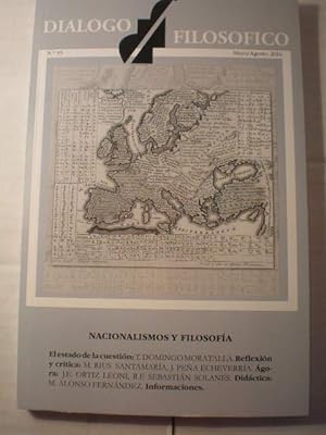 Seller image for Diálogo Filosófico Nº 95 - Mayo-Agosto 2016. Nacionalismos y filosofía for sale by Librería Antonio Azorín
