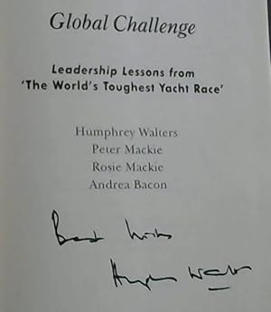 Imagen del vendedor de Global Challenge: Leadership Lessons from the World's Toughest Yacht Race a la venta por Chapter 1