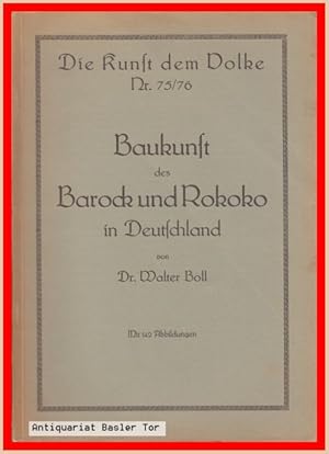 Baukunst des Barock und Rokoko in Deutschland.