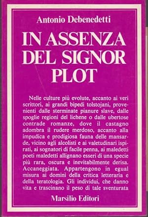 Immagine del venditore per In assenza del signor Plot venduto da Graphem. Kunst- und Buchantiquariat