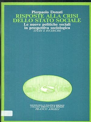 Imagen del vendedor de Risposte alla crisi dello stato sociale a la venta por Librodifaccia