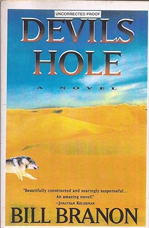 Imagen del vendedor de Devils Hole (uncorrected proof) a la venta por Auldfarran Books, IOBA