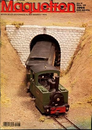 MAQUETREN. REVISTA DE LOS AFICIONADOS AL TREN MAQUETA Y REAL. AÑO III, NUM. 28. LOS COCHES 5000 M...