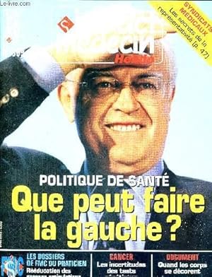 Image du vendeur pour IMPACT MEDECIN HEBDO - N369 - 6 juin 1997 - Syndicats mdicaux : les secrets de la reprsentativit / politique de sant : que faire la gauche / cancer : les incertitudes des tests gntique / document : quand les corps se dcorent. mis en vente par Le-Livre