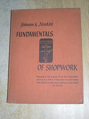 Imagen del vendedor de Fundamentals Of Shopwork a la venta por Neo Books