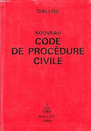 Seller image for NOUVEAU CODE DE PROCEDURE CIVILE, CODE DE PROCEDURE CIVILE ET CODE DE L'ORGANISATION JUDICIAIRE for sale by Le-Livre