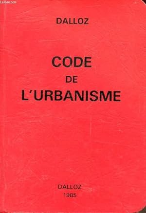 Immagine del venditore per CODE DE L'URBANISME venduto da Le-Livre