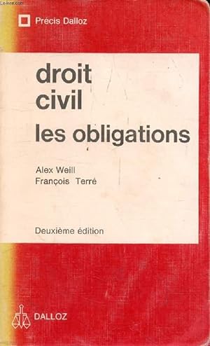 Image du vendeur pour DROIT CIVIL, LES OBLIGATIONS mis en vente par Le-Livre