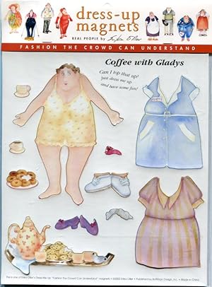 Coffee with Gladys: Dress Up Magnets