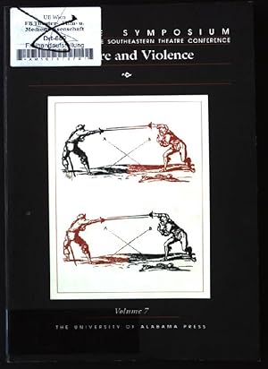 Bild des Verkufers fr Theatre and Violence Theatre Symposium, Volume 7 zum Verkauf von books4less (Versandantiquariat Petra Gros GmbH & Co. KG)