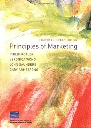 Bild des Verkufers fr Principles of Marketing zum Verkauf von Modernes Antiquariat an der Kyll