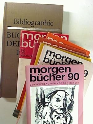 Bibliographie. Buchverlag Der Morgen 1958-1988. + 9 Verlagsprospekte morgen bücher (zwischen 1977...