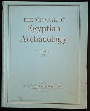 Bild des Verkufers fr The Journal of Egyptian Archaeology Volume 84 1998 zum Verkauf von Jeff Irwin Books