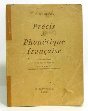 Seller image for Prcis de phontique franaise for sale by crealivres