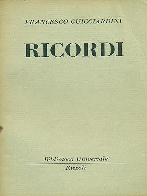 Bild des Verkufers fr Ricordi. zum Verkauf von Librodifaccia