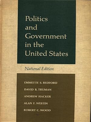 Bild des Verkufers fr Politics and Government in the United States zum Verkauf von Librodifaccia