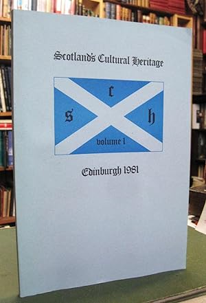 Imagen del vendedor de Scotland's Cultural Heritage Volume I - One hundred Medical and Scientific Fellows of the Royal Society of Edinburgh, elected from 1783 to 1832 a la venta por Edinburgh Books